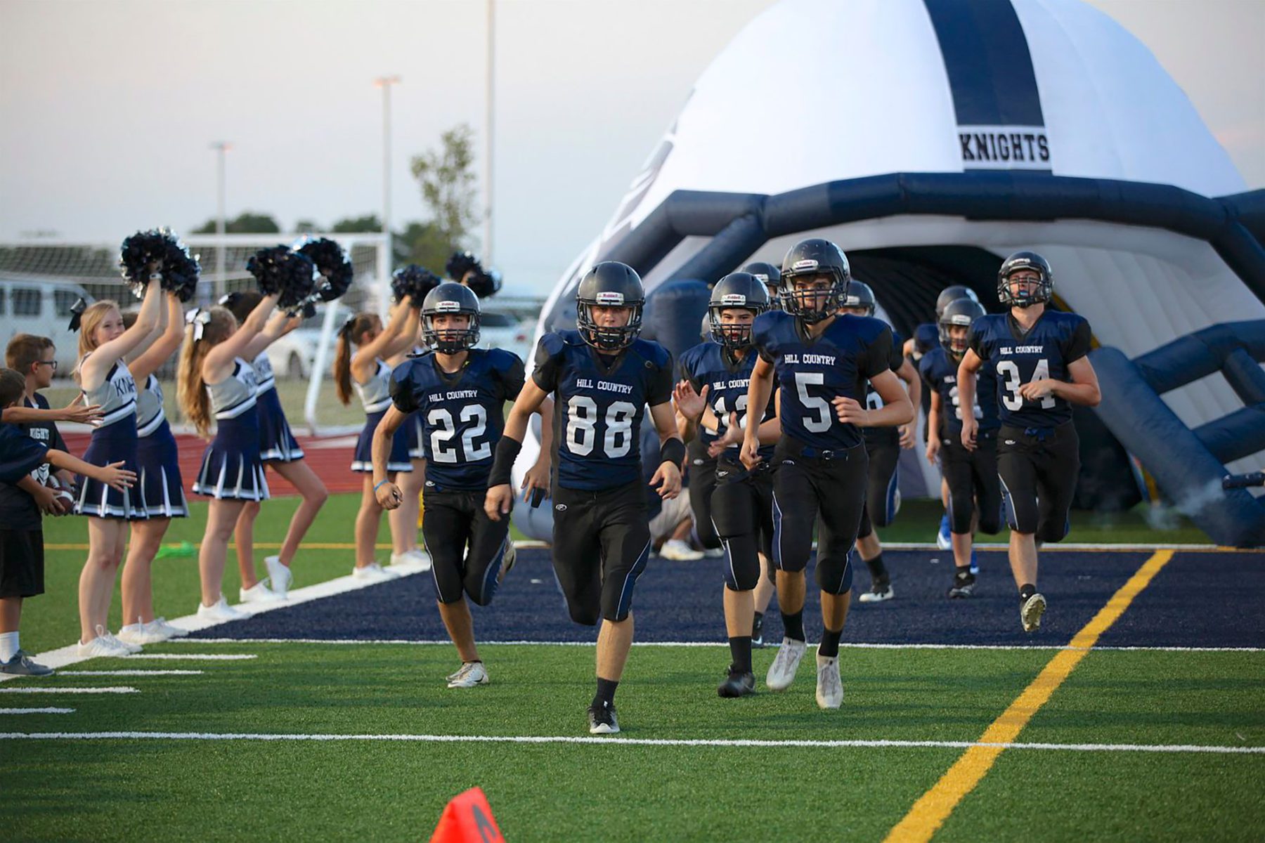 Football Hill Country Christian School of Austin